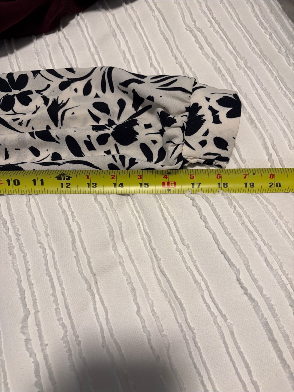CAbi Quintessential Black and White Floral Button-Down Blouse - Picture 8 of 10